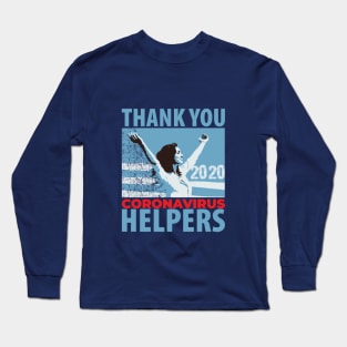 Thank You Coronavirus Helpers Long Sleeve T-Shirt